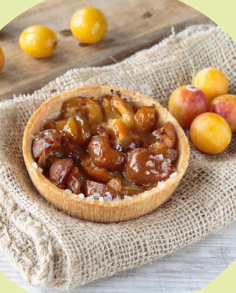 Tarte à la prune